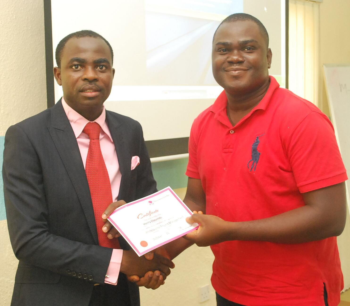 Project management knowledge area training